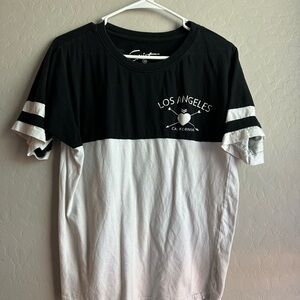 Los Angeles Black and White Men's Shirt